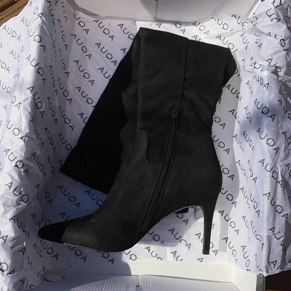 Aqua knee high boots - Picture 3 of 4